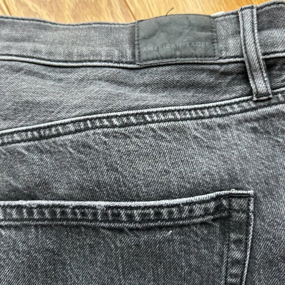 American Eagle High Waist Baggy Straight Jean - Picture 3 of 5
